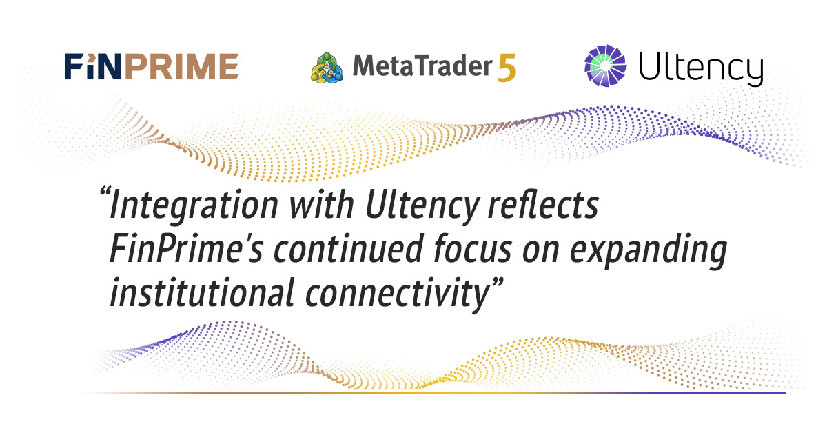 Ликвидность FinPrime теперь доступна в MetaTrader 5 напрямую через систему Ultency